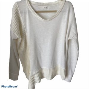 Maurices Lighter Weight Cozy Sweater Off White L